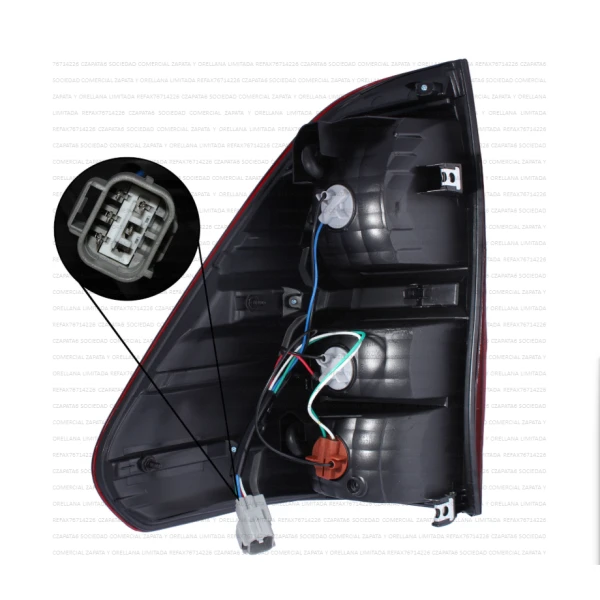 Farol Trasero Derecho Para Toyota Hilux 2016 2022